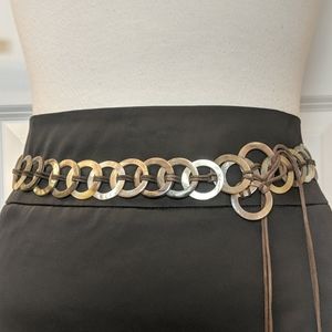 Vintage shell belt